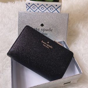 Kate Spade shimmy boxed medium compartment wallet